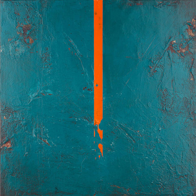 © Jeffery Saddoris Mixed media painting