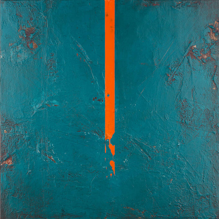 Mixed media painting